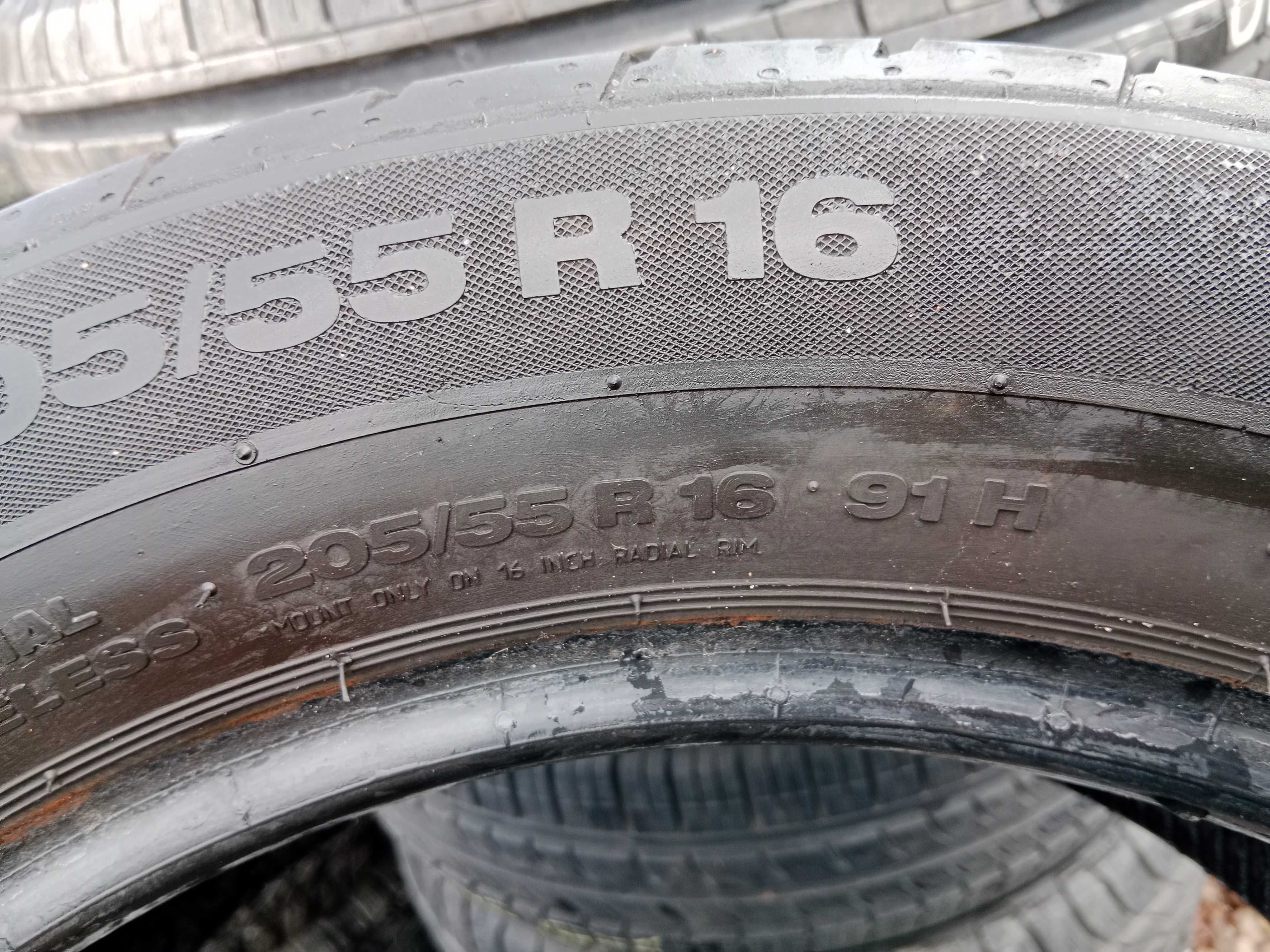 Opona używana 205/55R16 Continental ContiPremiumContact 2E 1szt.