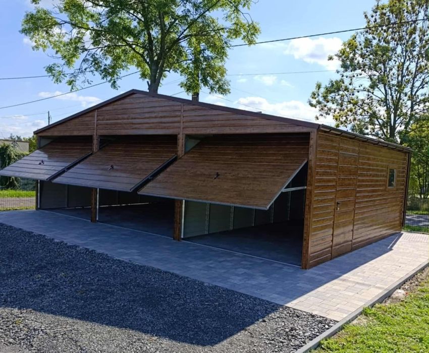 Garaż blaszany 4x6 6x5 6x5,80 6x6 7x6 8x6 9x5 9x6 - PRODUCENT Premium!