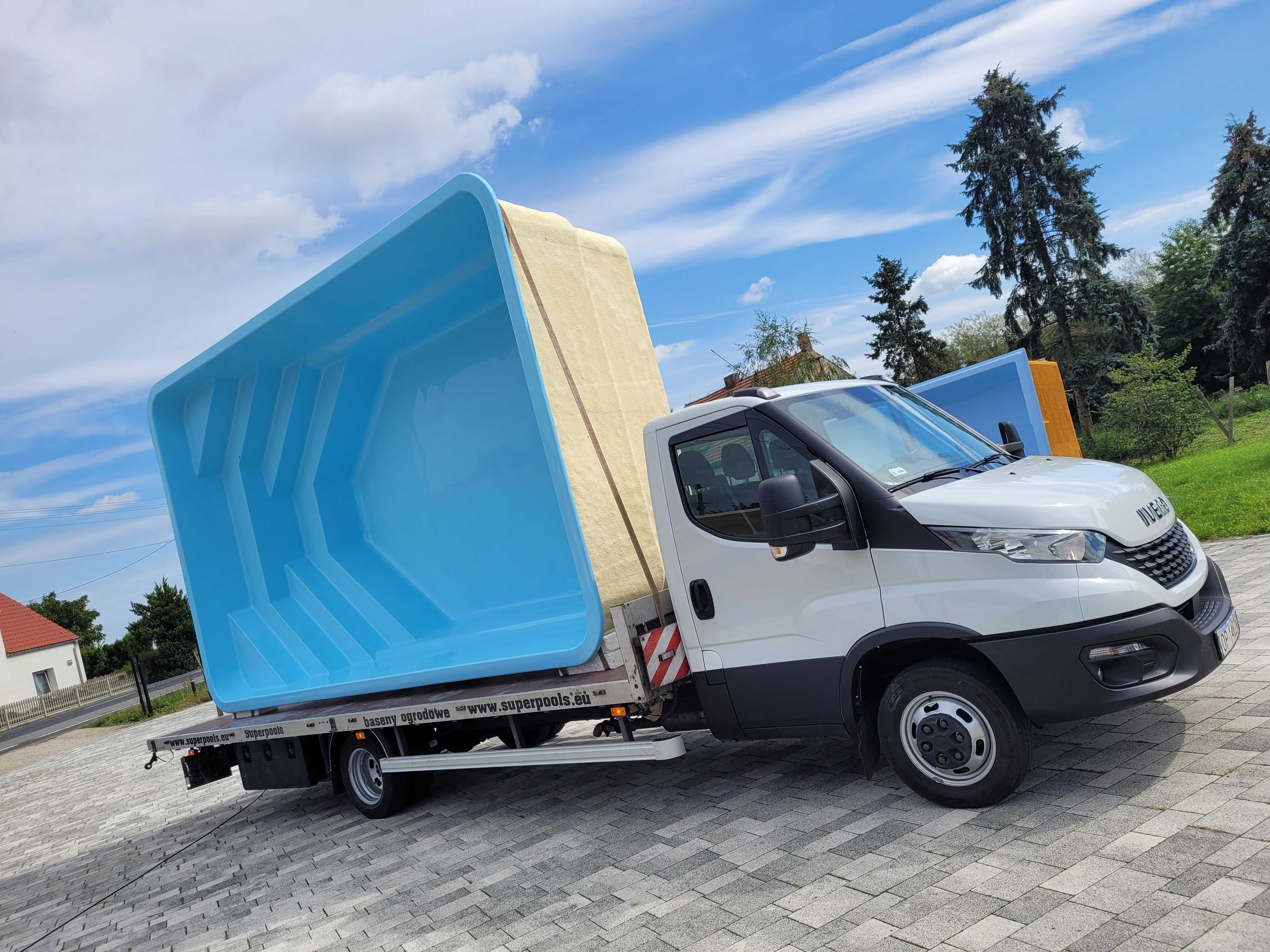 Sp Royal 6,30 x 3,20 x 1,50m basen do wkopania poliestrowy gotowy