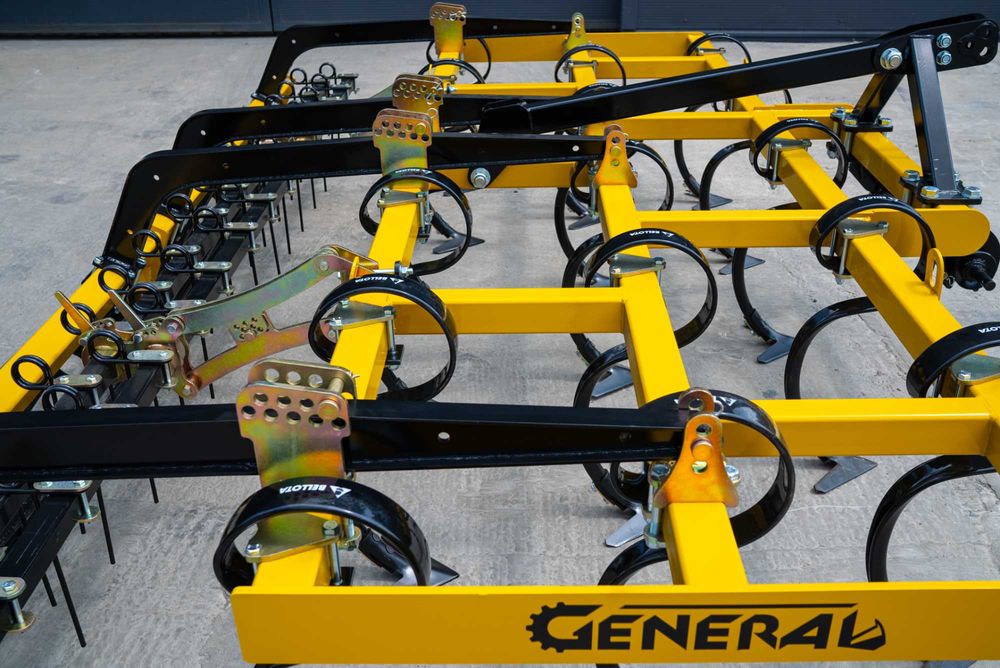 Культиватор GENERAL КНС 3.5| Навісний 3-рядний |S-подібна стійка 70×12