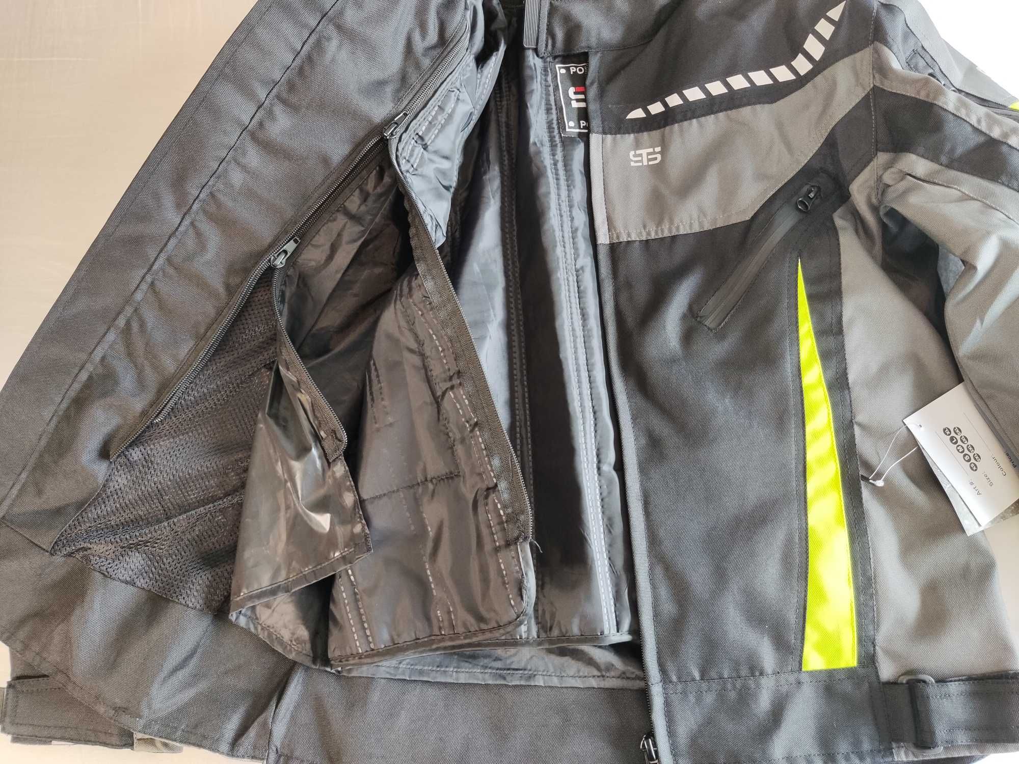Blusão 3 camadas casaco mota scooter novo
