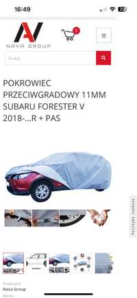 Pokrowiec przeciwgradowy Subaru Forester