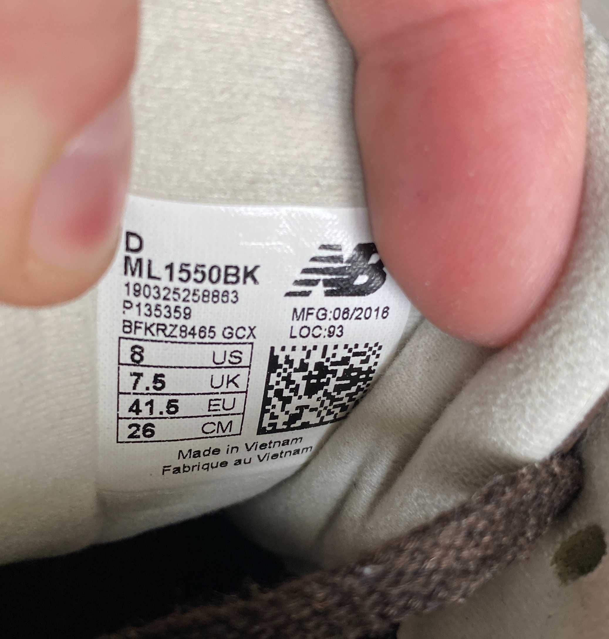 Кросівки New Balance 1550 Оригінал