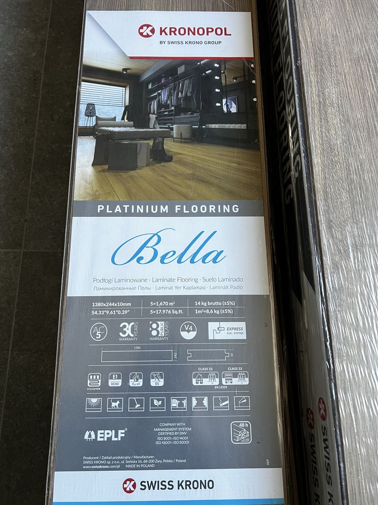 Panele swiss krono bella Dąb Urania