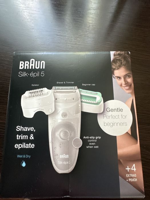 Braun silk epil5 електрична бритва