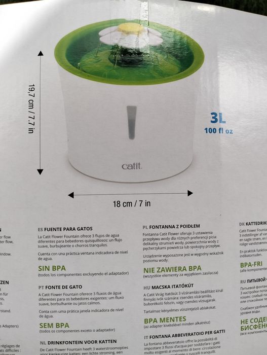 fonte de água Catit