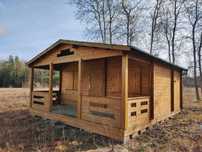 Domek Drewniany 34m² - 2-letni, Nieużywany, Bez Pozwolenia, Od Ręki!