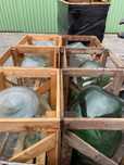 Lote de garrafões de 25 litros