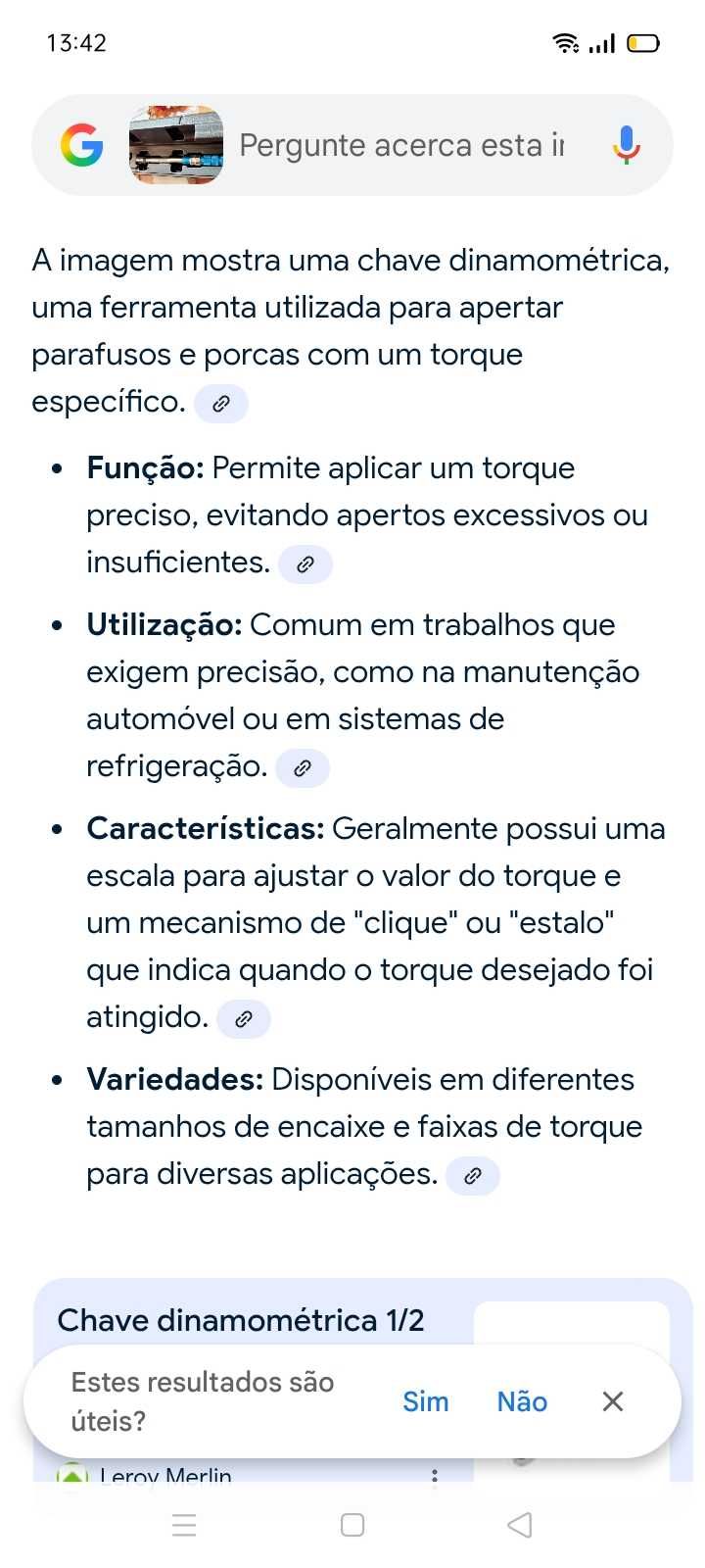 Chave Dinamometrica 48€. Oportunidades