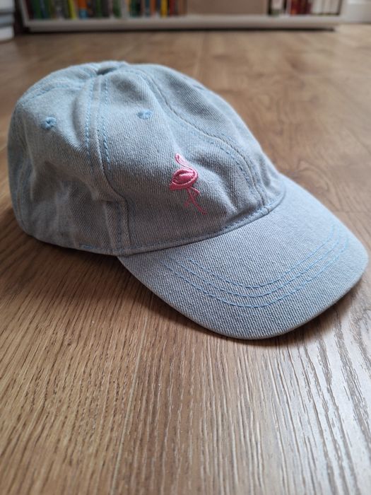 Czapka z daszkiem jeansowa CoolClub dziewczęca Smyk 54