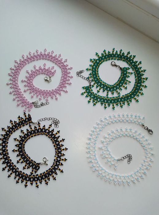 Вироби ручної роботи з  бісеру, силянка, брелки