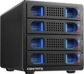Obudowa dysku twardego HDD 4 Bay 10 Gbps z wentylatorem, dysk HDD/SSD