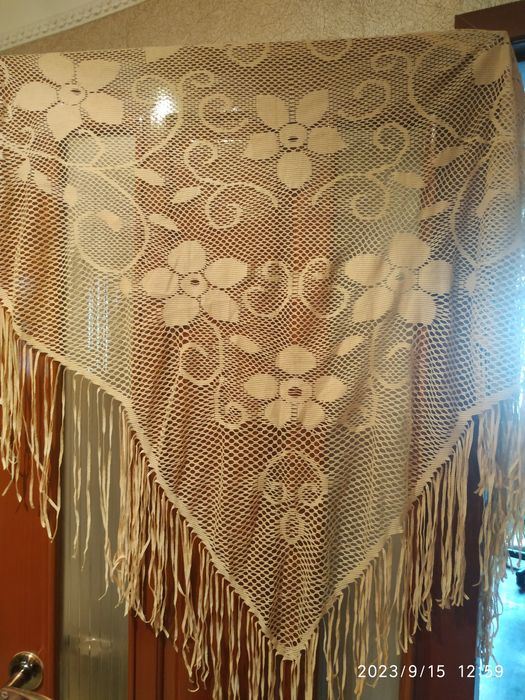 Шаль палантин.  Платки,косынки СССР.