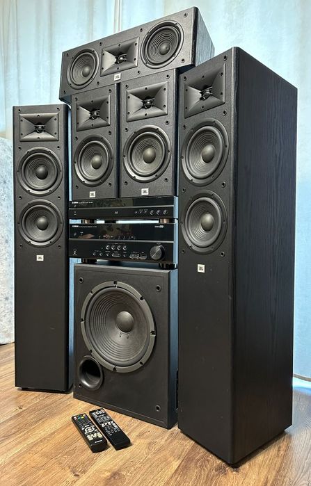Kino domowe JBL Arena Amplituner Blu-ray Yamaha Subwoofer Aktywny