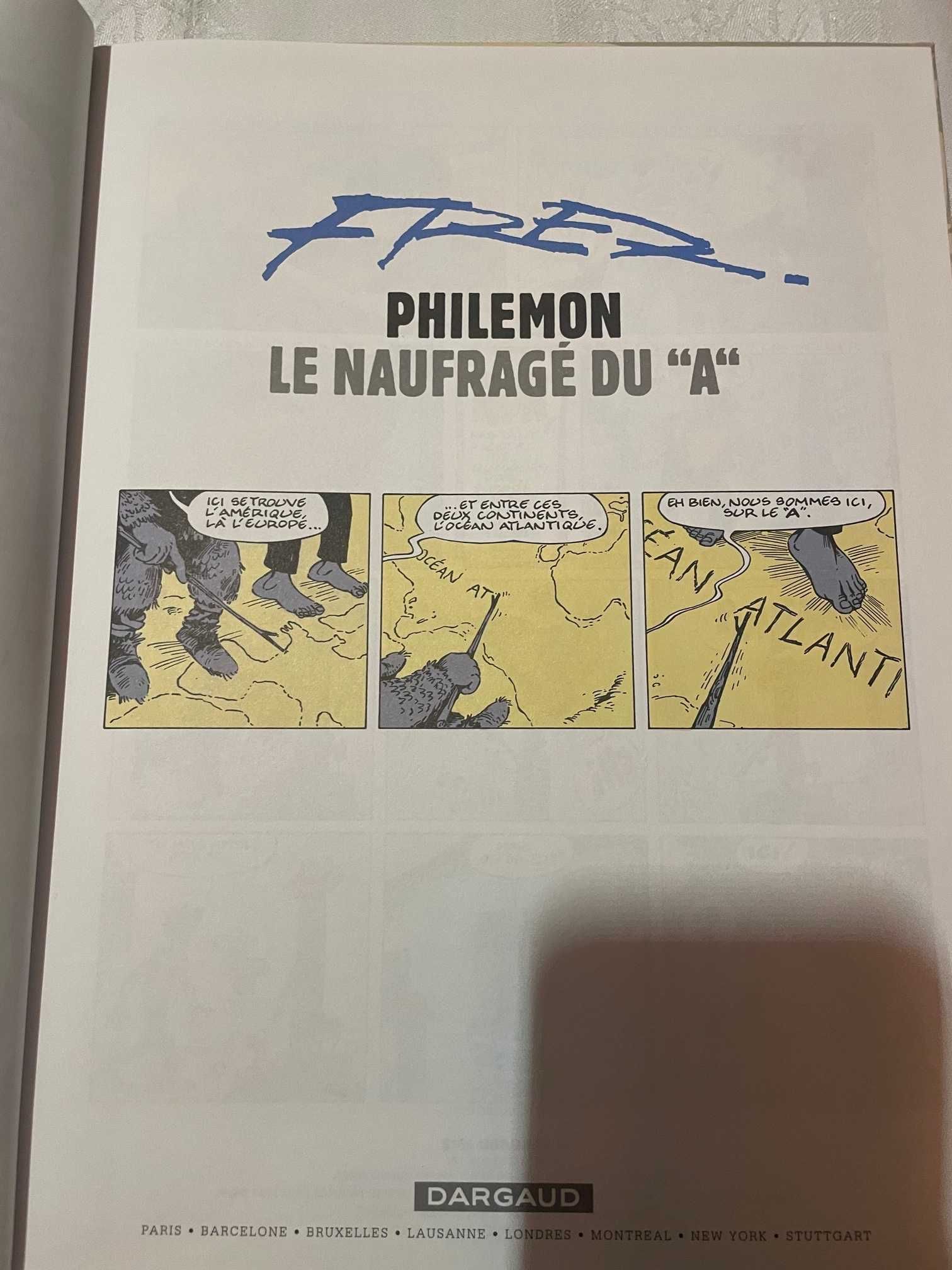 Philemon, Le Naufragé du "A", Ed. Dargaud, impecável