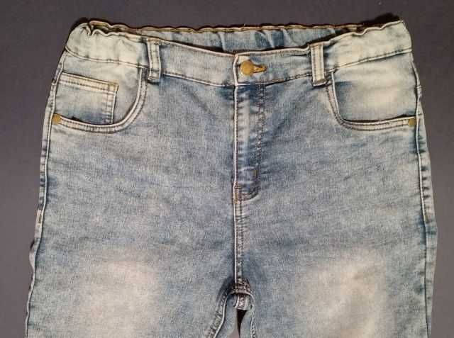 Denim Destination jeans marmurki na 164 cm pas 76 cm