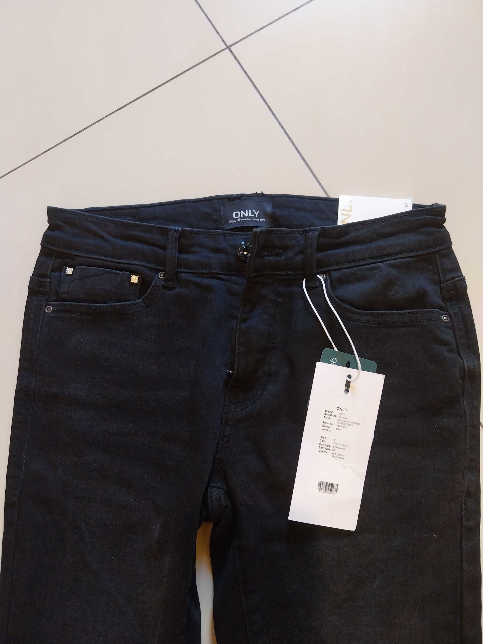 Ńowe spodnie jeansowe damskie Only S
