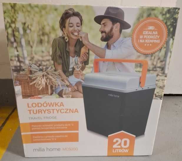 Lodówka turystyczna Milla Home MC500G 20L NOWA Folia
