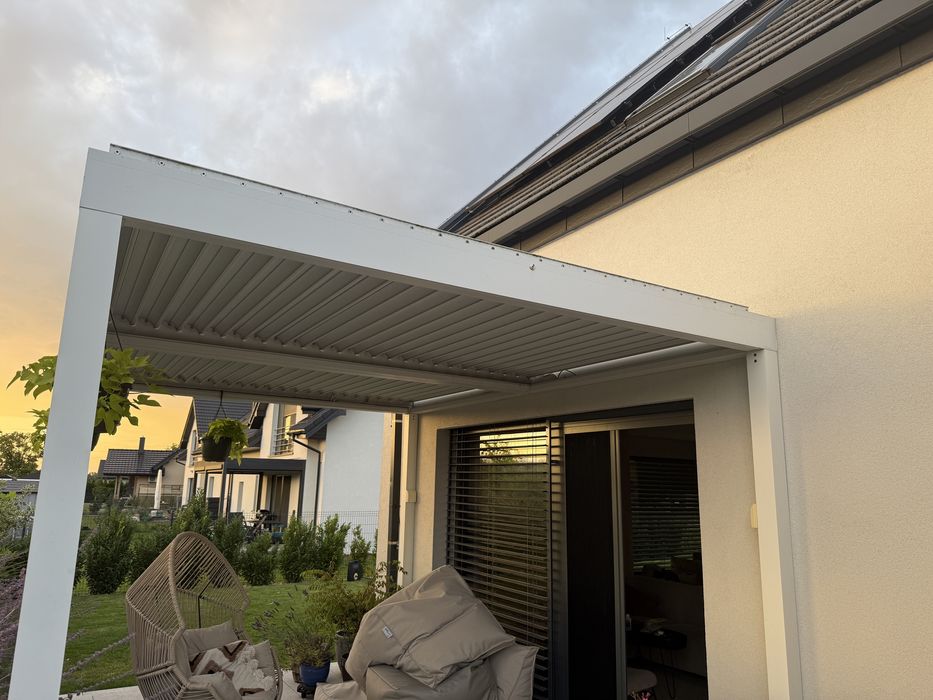 Pergola aluminiowa 4x3m biała