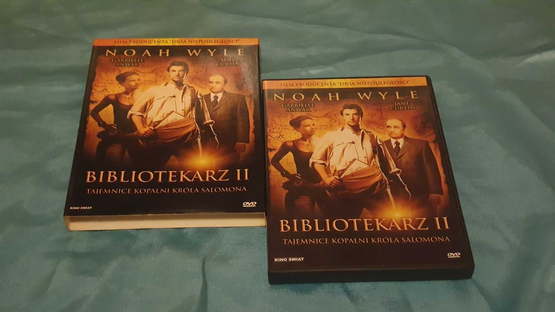 BIBLIOTEKARZ II  Tajemnice Kopalni Króla Salomona  DVD