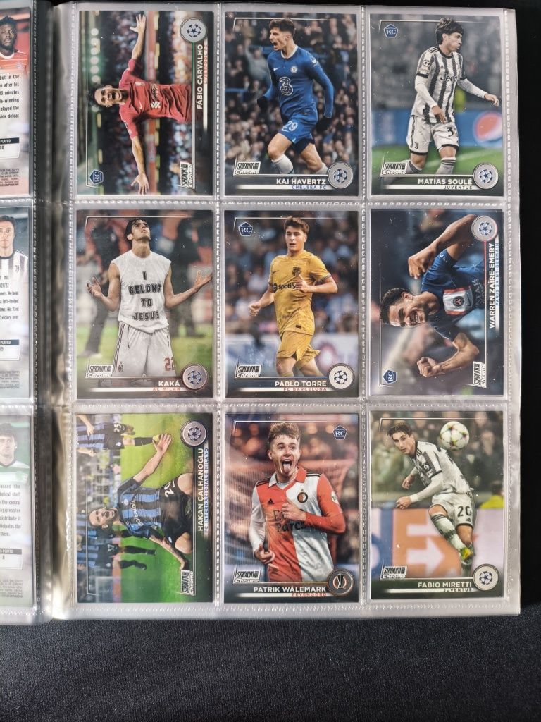 Komplet kart Topps Stadium Club Chrome 22/23