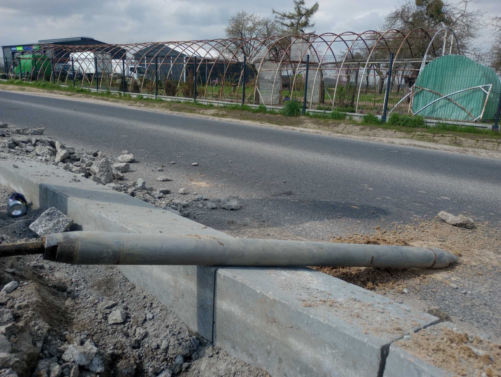 przeciski pod drogami usługi minikoparką Konin koło