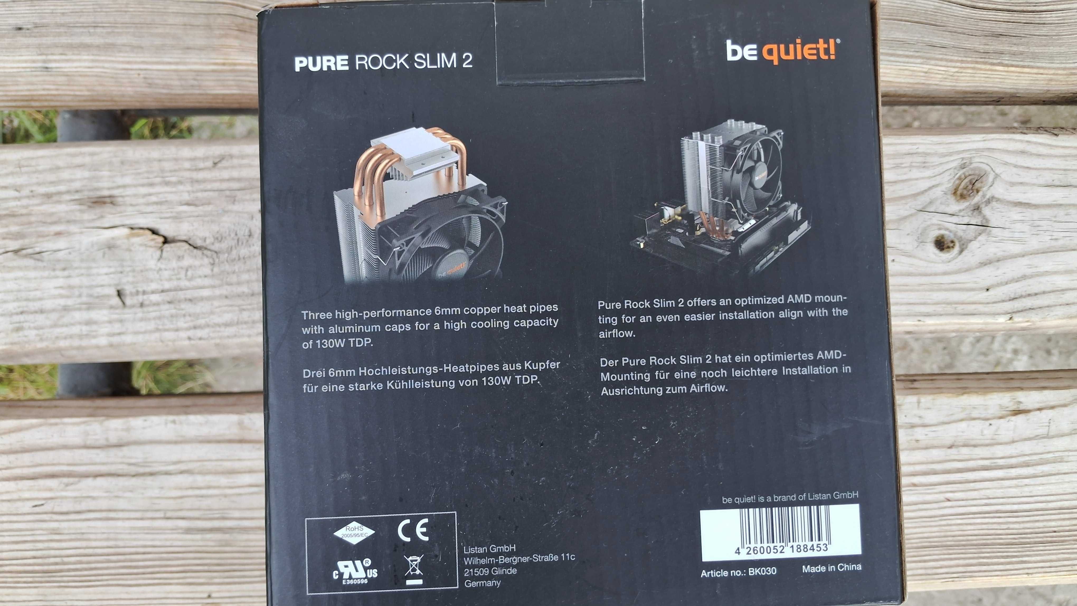 Кулер pure rock slim 2 be quiet!