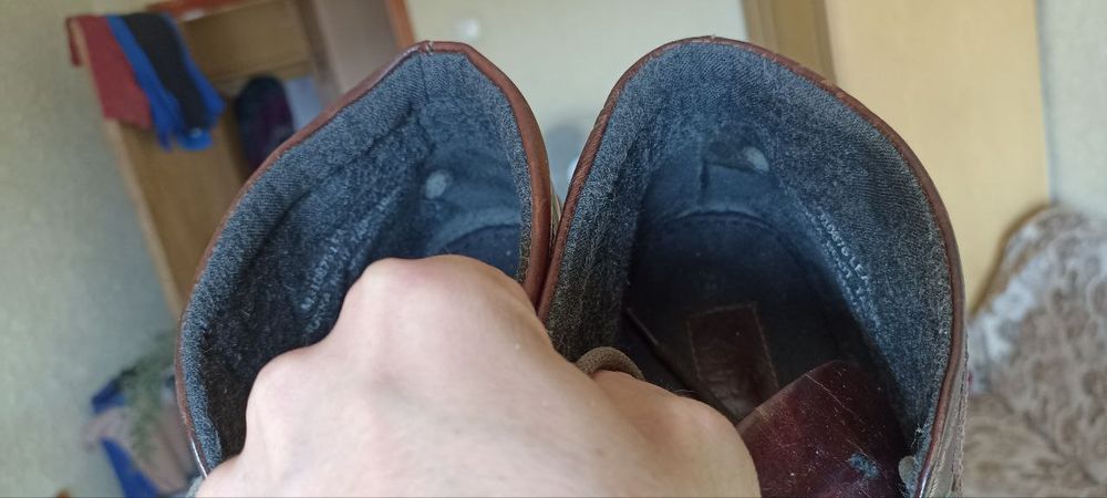 Шкіряні ботінки напівботінки easy