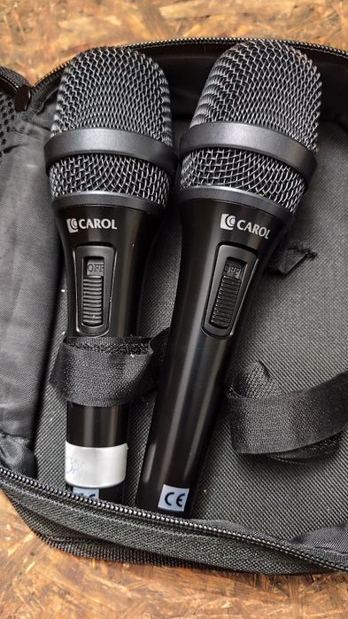Mikrofony CAROL AC 900S  dynamiczne.