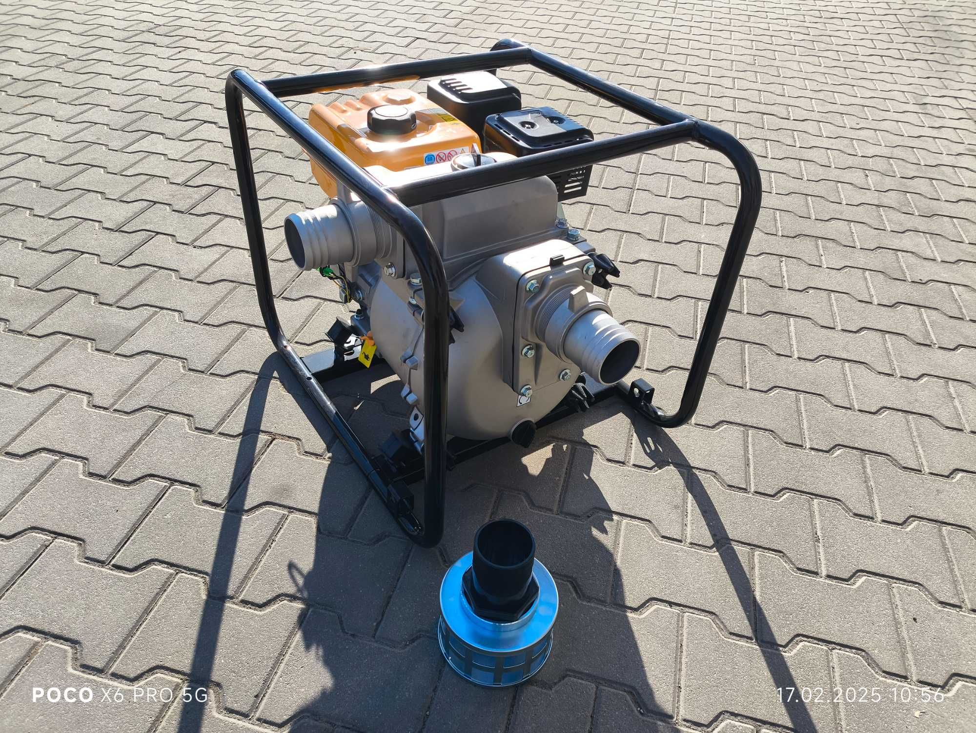 Pompa do wody spalinowa motopompa EBRO 3D ENAR woda brudna i szlam
