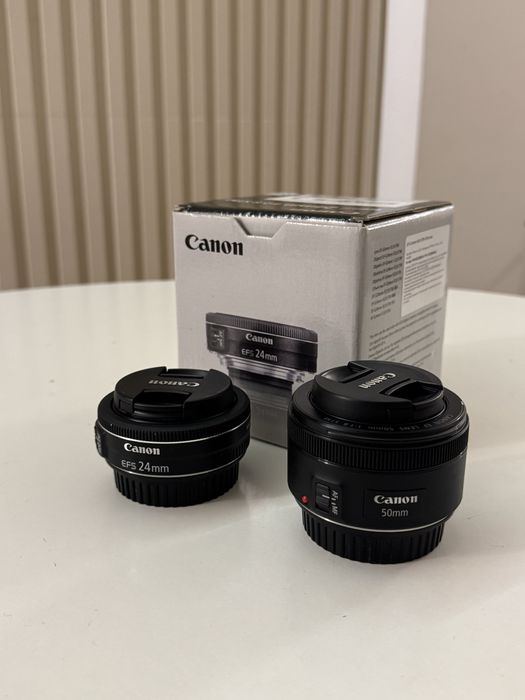Canon 50 1.8 stm / canon 24 2.8 stm