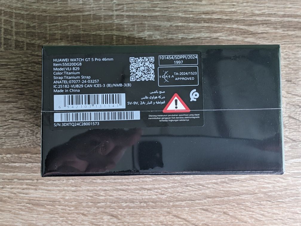 Смарт часы Huawei Watch GT 5 Pro Titanium Elite 46mm Global Version