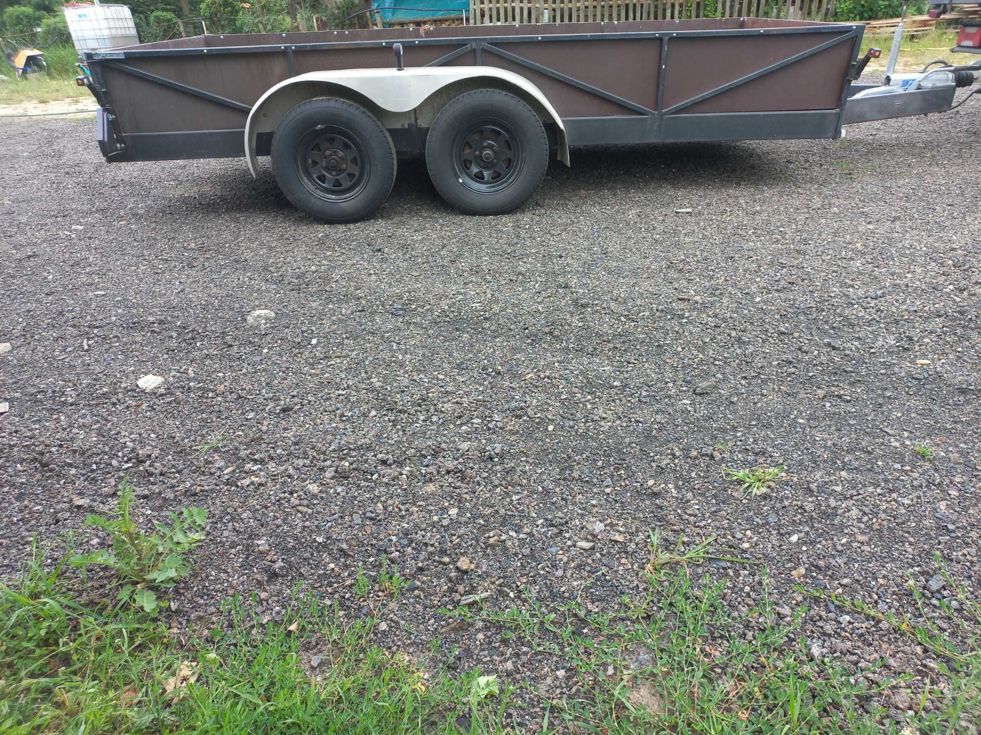Przyczepka DMC 3,5T, pod minikoparke