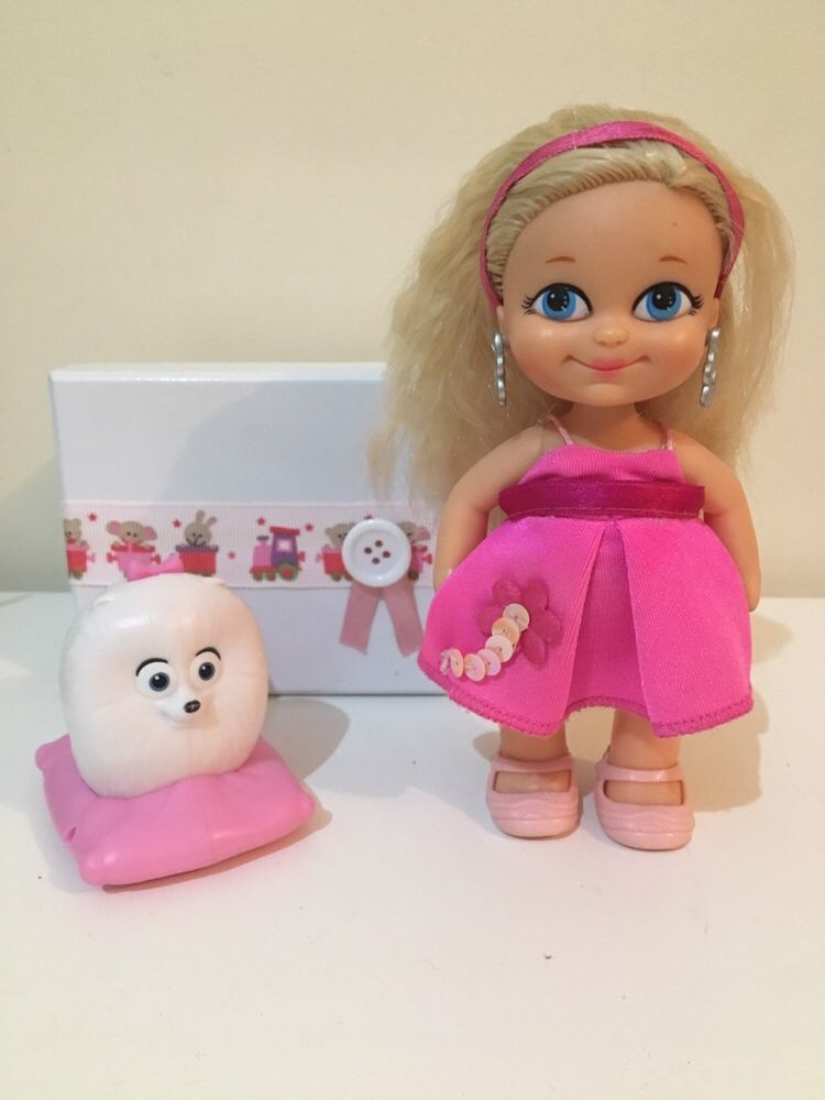 Boneca Bratz Baby, com cãozinho (com caixa de presente)