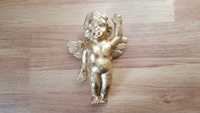Pozłacany aniołek figurka, 25 cm