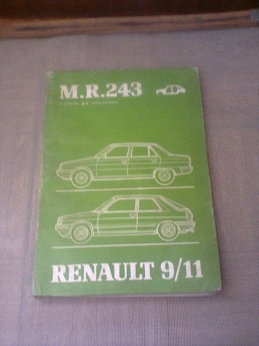 manual renault 4 - 5 - 9 - 11 - 12 - 18 para colecionadores