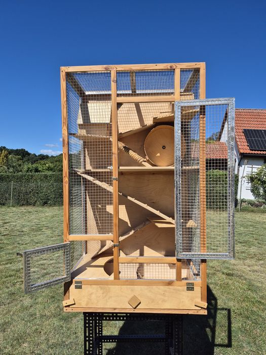 Klatka dla wiewiórki, szczurków lub szynszyli