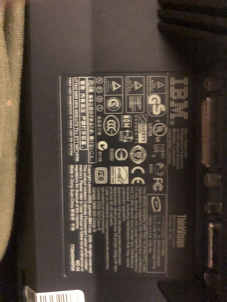 Sprzedam monitor ibm