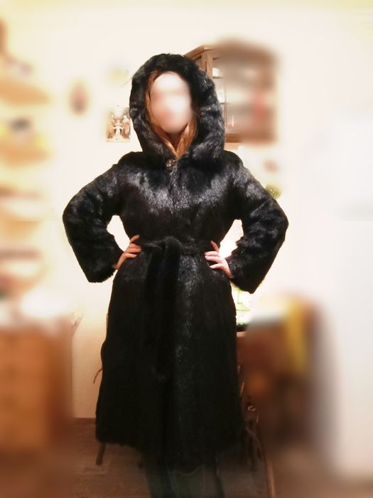 Шуба полевая норка, размер 46-48