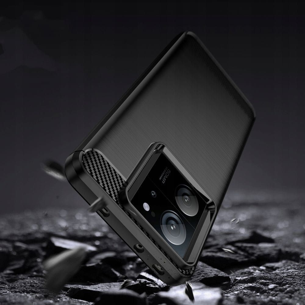 tech-protect tpucarbon xiaomi 13t / 13t pro black