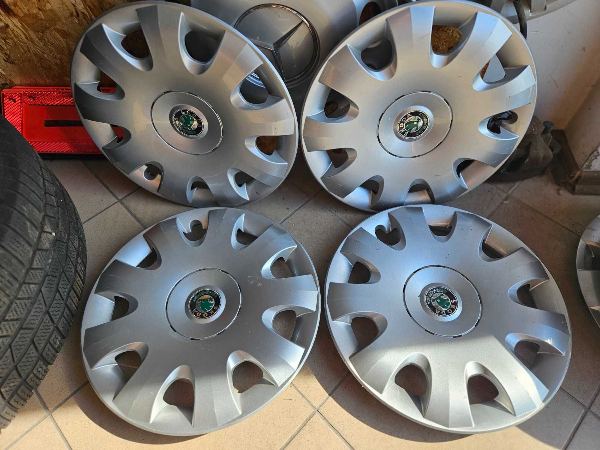 Kołpaki Dekle Skoda Oryginał 15