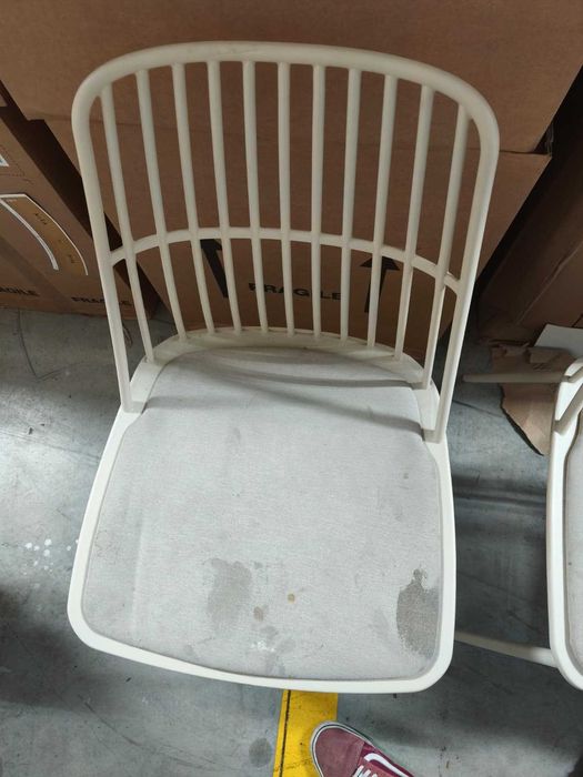 6 cadeiras Sklum em polipropileno e aço