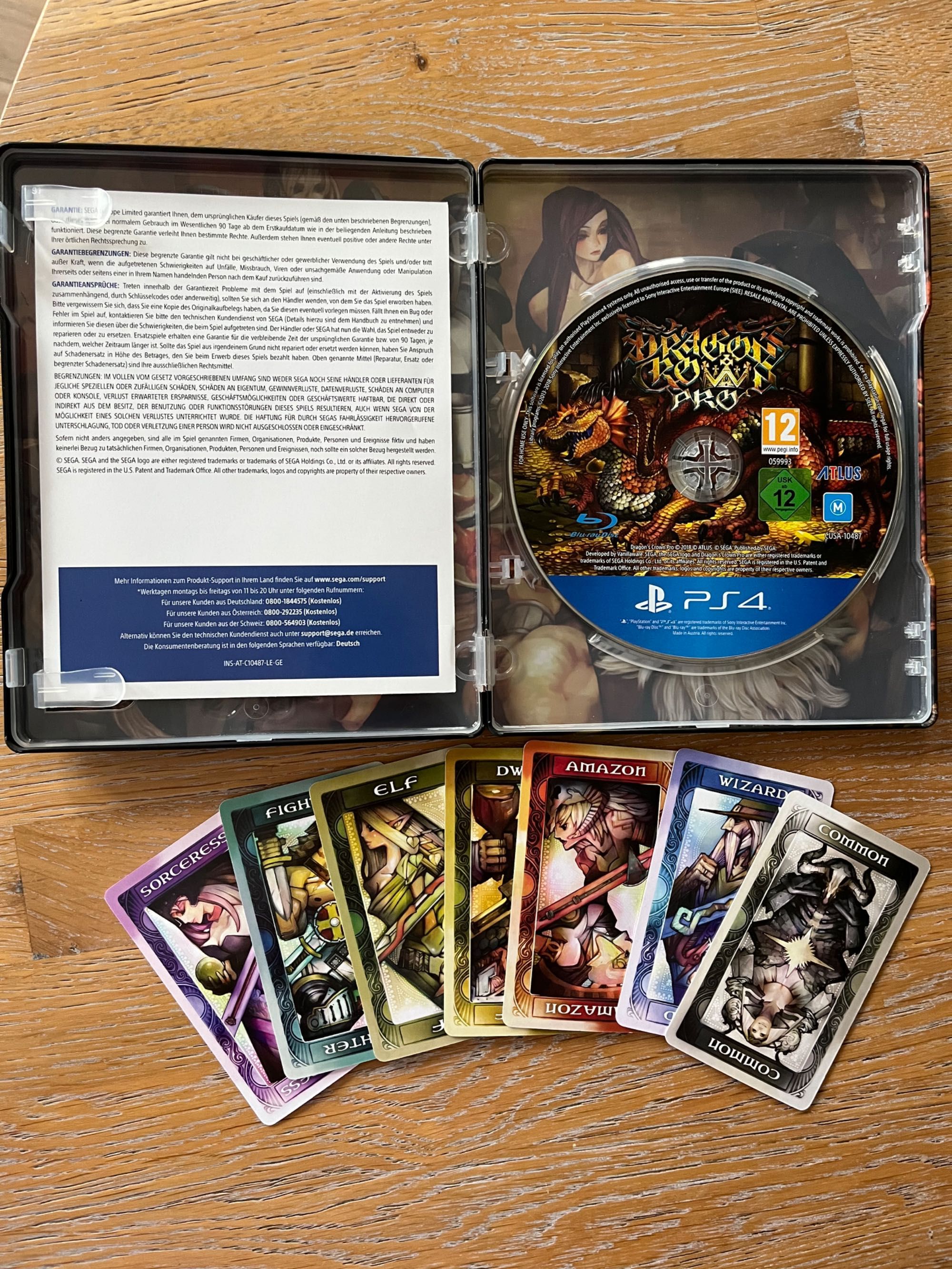 Dragon’s Crown Pro - ps4 ps5, nowa, karty, battle hardened edition