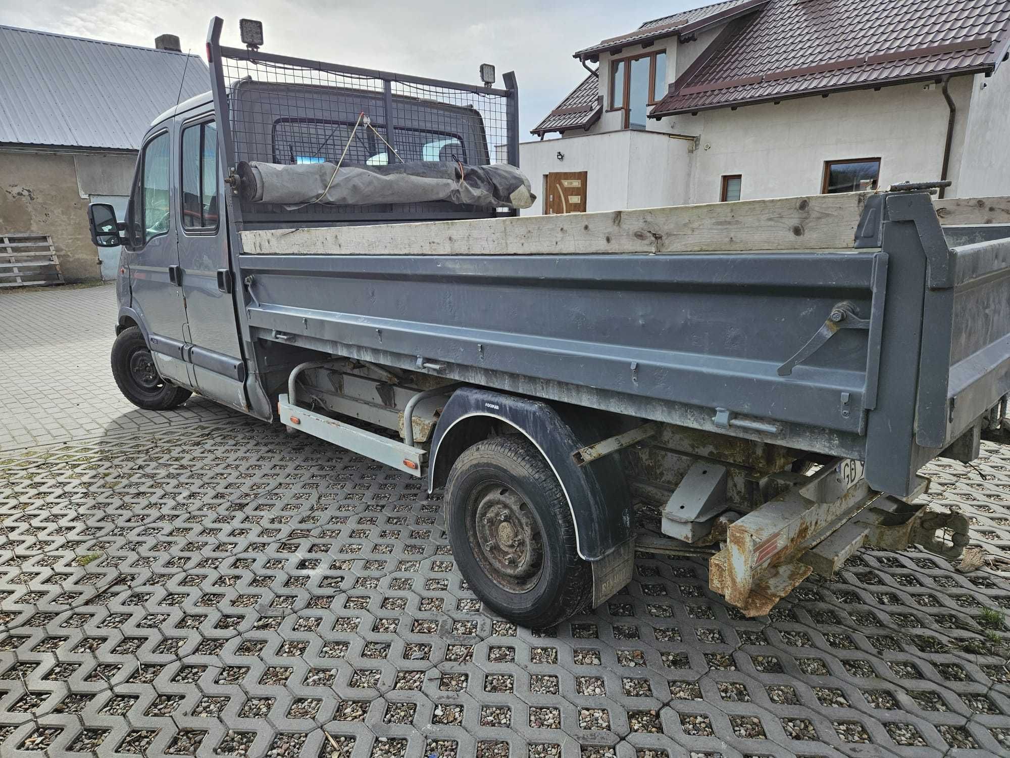 Renault master doka wywrotka