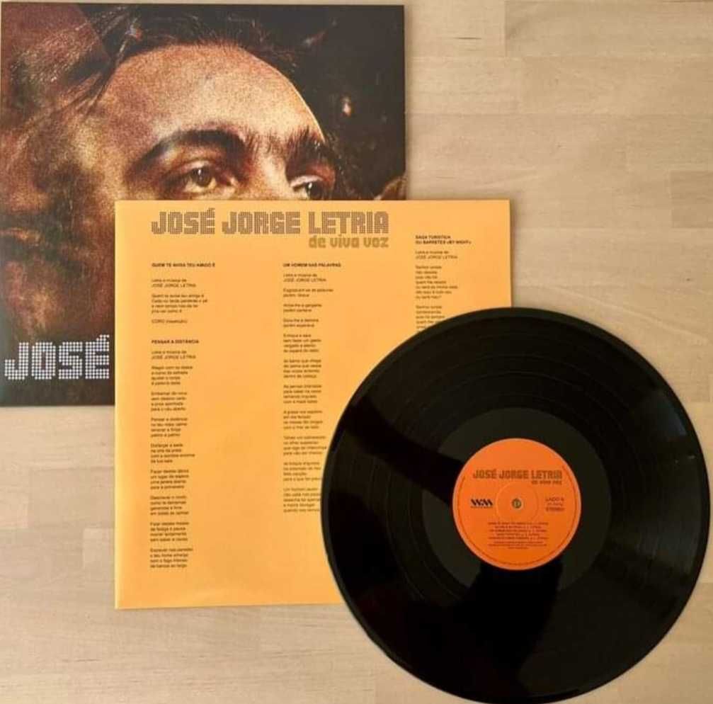 José Jorge Letria Edição especial e limitada caixa 4 LPs vinil NOVO