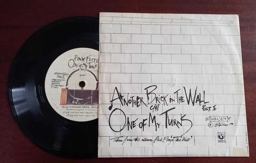 Pink Floyd – Another Brick In The Wall  Single 1979 Portugal