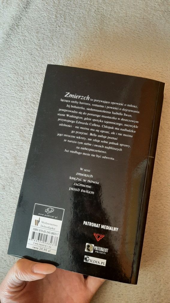 Książka Zmierzch Stephenie Meyer