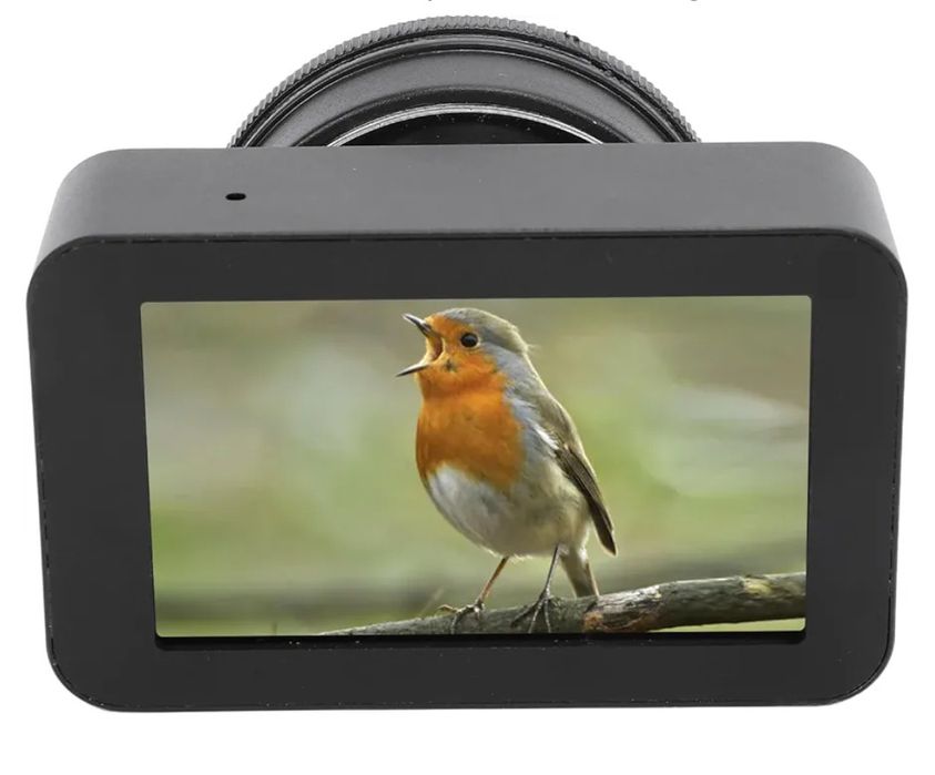 Câmera ocular de telescópio