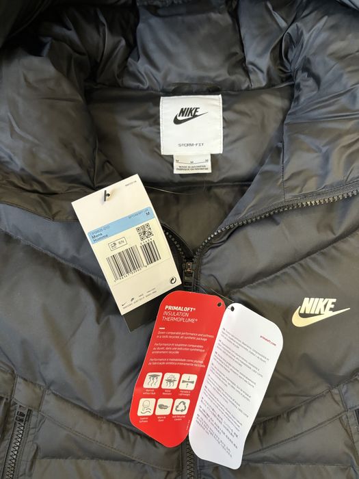 ОРИГІНАЛ! Куртка/пуховик Nike Storm-fit Windrunner чорна | S M L