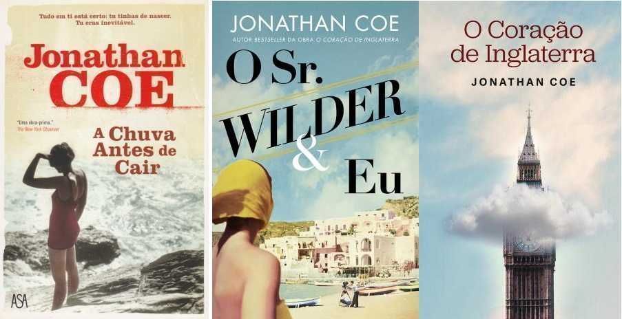 Livros de Jonathan Coe Sr. Wilder & Eu, Coração Inglaterra [Pr Conj]